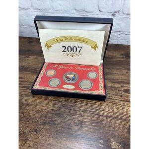 2007 A Year to Remember Coins‎ with Santa w/authenticity certificate